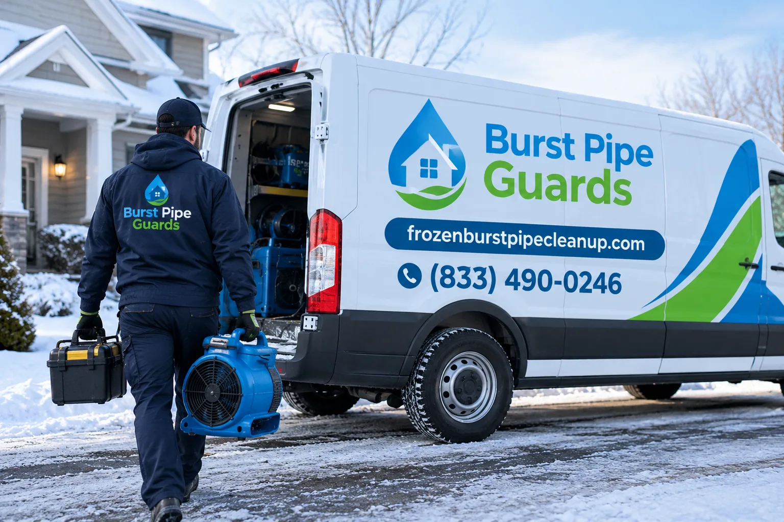 Burst Pipe Cleanup near me